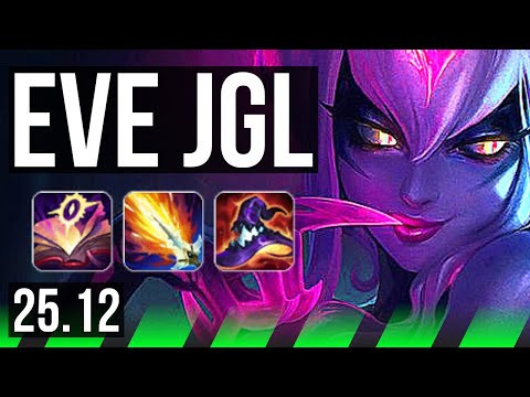 EVELYNN vs KAYN (JGL) | Legendary, 46k DMG, Comeback | EUW Master | 25.12