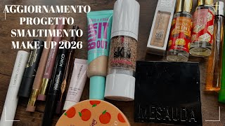 PROGETTO SMALTIMENTO MAKE-UP IN CORSO 💪🏻 AGGIORNAMENTI E NUOVI PRODOTTI DA FINIRE