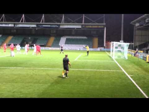 Yeovil Town 8-0 Radstock - Dawson Penalty (7-0)