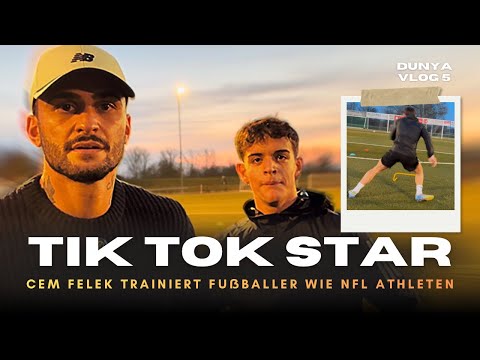 CEM FELEK trainiert Fußballer wie ein NFL-Athlet ⚡️