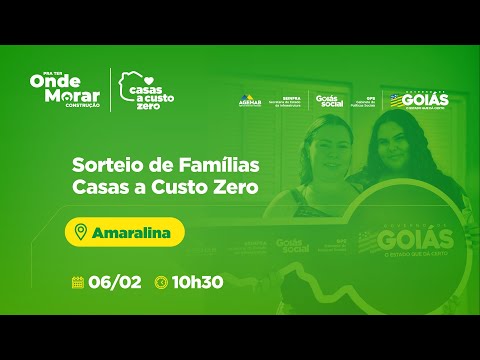 Sorteio de Famílias em Amaralina