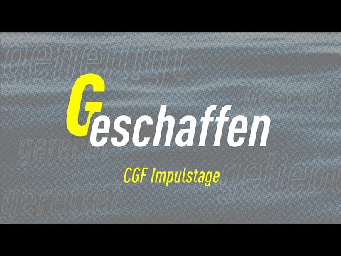 CGF-Impulstage  -  "Geschaffen" | Heinz Spindler | 16.11.2022