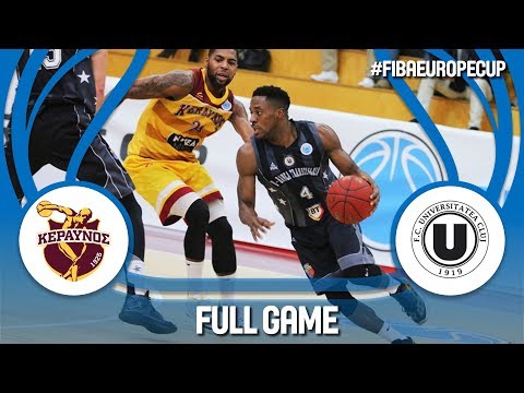 Keravnos (CYP) v U-BT Cluj Napoca (ROU) - Full Game - FIBA Europe Cup 2017-18