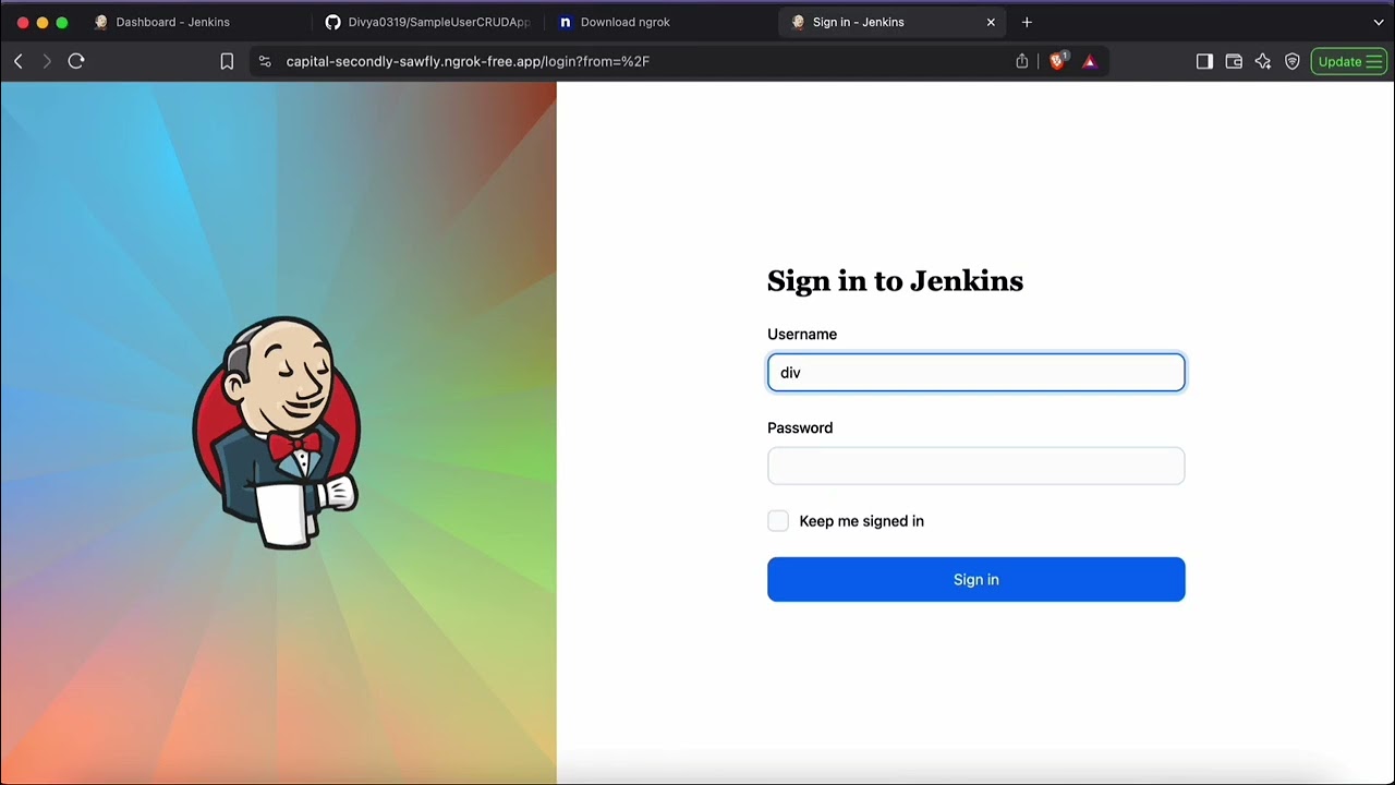 ngrok Setup & GitHub Webhook Integration for Jenkins