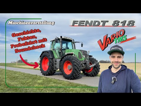 Introducing the Fendt 818 Vario Com2 | Data + History + Sound