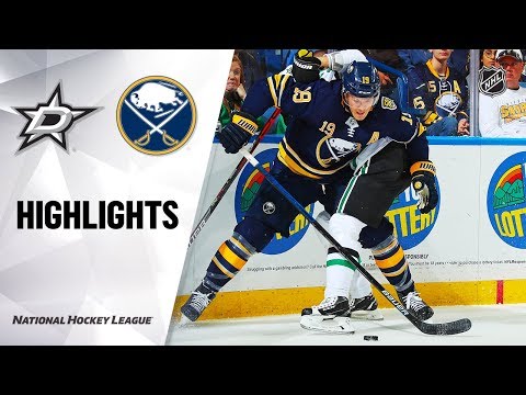 NHL Highlights | Stars @ Sabres 10/14/19