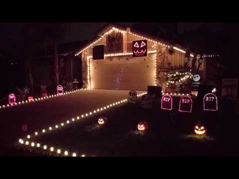 Halloween Light Show 2016 - Monster Mash