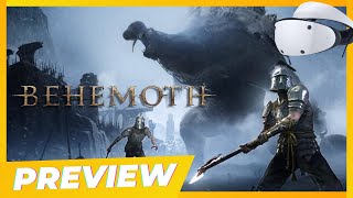 BEHEMOTH vai ser épico! (Preview PS VR2, Quest2 & 3, PCVR)