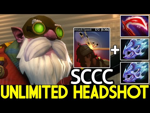 SCCC [Sniper] Unlimited Headshot with Max Attack Speed Dota 2