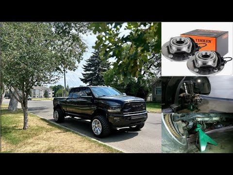 4th Gen Ram 2500 / 3500 - How To Replace Inner Axle Seal & Wheel Bearing