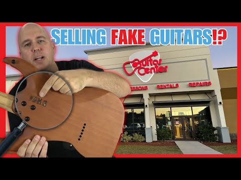 Guitar Center verkauft gefälschte PRS-Gitarren