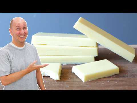 How to Make White Chocolate with ONLY 3 Ingredients!