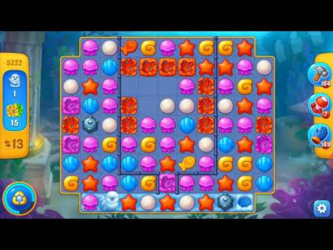 Fishdom Game  Level 5222 walkthrough by an expert
