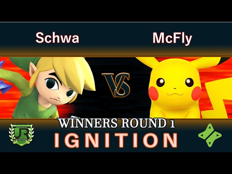 Ignition #74 WINNERS ROUND 1 - Schwa (Toon Link) vs McFly (Pikachu, Ike)