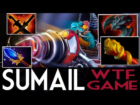 AMAZING SKILLS SUMAIL WITH GYROCOPTER LANE - Dota 2 GamePlay 7.22g