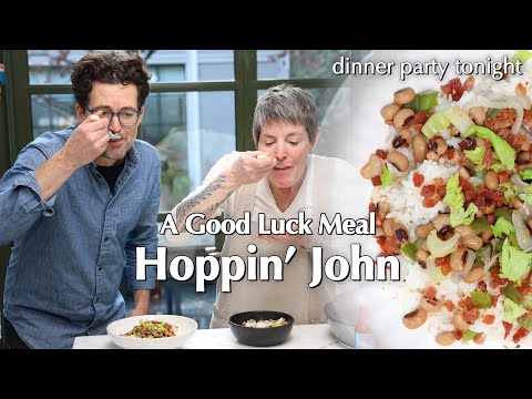 Hoppin' John! - This Southern New Year's Dish will bring you Good Luck ~ Dinner Party Tonight