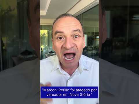 Marconi foi atacado por vereador na Câmara Municipal de Nova Glória. Veja o vídeo.