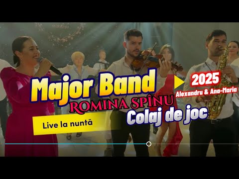 Major Band | Romina Spînu | Colaj de joc | LIVE la nuntă  | 2025