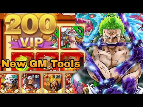 New One Piece GM tools VIP 200