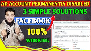 Ad account permanently disabled facebook solution 100% working your advertising access is restricted