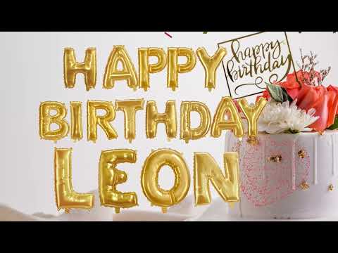 Leon Happy Birthday Song   / Happy Birthday Song for Leon 🥳
