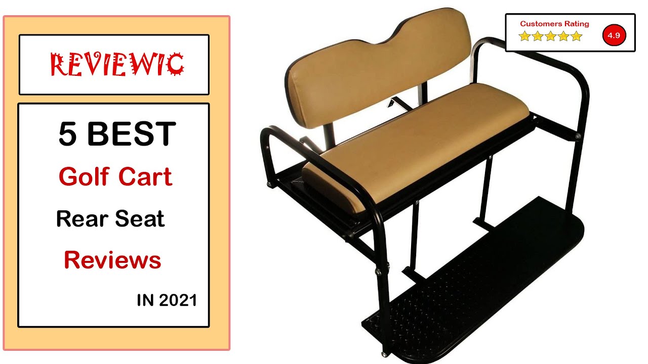 ✅ Best Golf Cart Rear Seat Reviews in 2023 ✨ Top 5 Tested [Buying Guide]