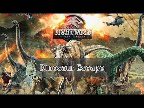 Jurassic Franchise- Dinosaur Escape Music Video Redo