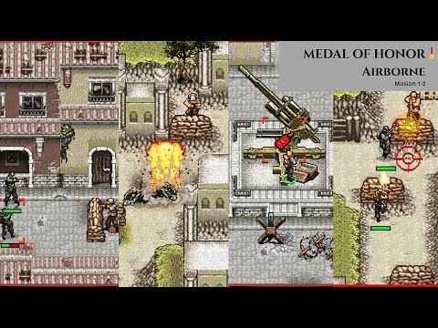 Medal of Honor: Airborne | Java Game Walkthrough | Level 1-2