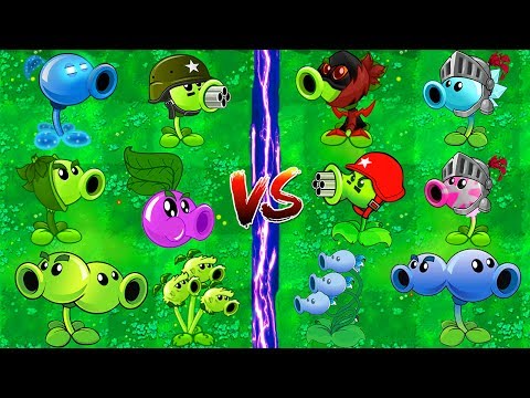 Plants vs Zombies Mod: All Pea PvZ 2 PC vs All Pea PvZ-Xmas