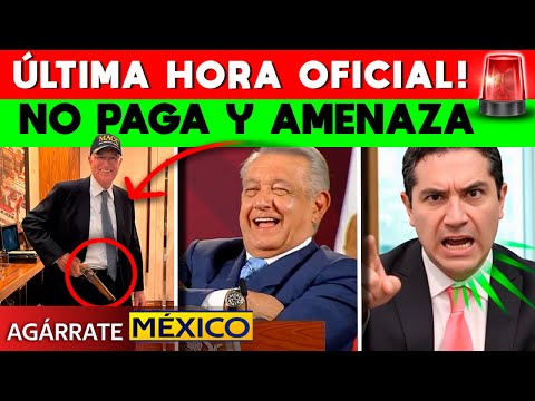 ¡SE ACABO! SALINAS PLIEGO SERÁ EMBARGADO POR EL SAT. NO HA PAGADO. ENLOQUECIDO AMENAZA A LA 4T