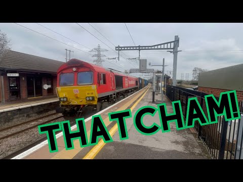 Trains at Thatcham (22/03/25)