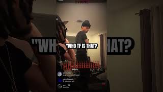 Bloodhound Q50 Heard the Doorbell and Was Ready for War 😭🚪 #chicago #chiraq