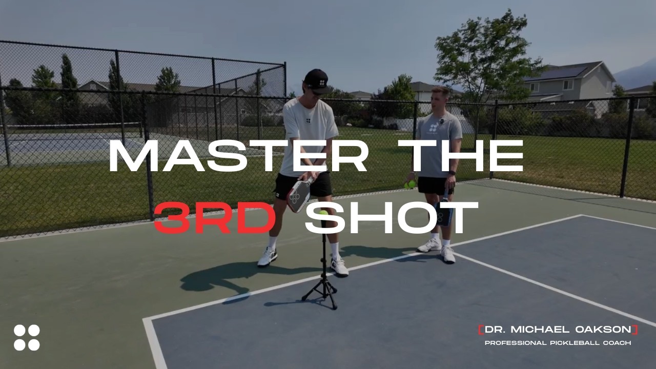 3 Steps to Master the Third Shot Drip in Pickleball