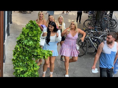 She Hit me  Hard.  Bushman Prank