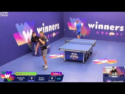 WINners CUP table 2  09.09  Rudenko Ivan - Kireev Andrei 13:30