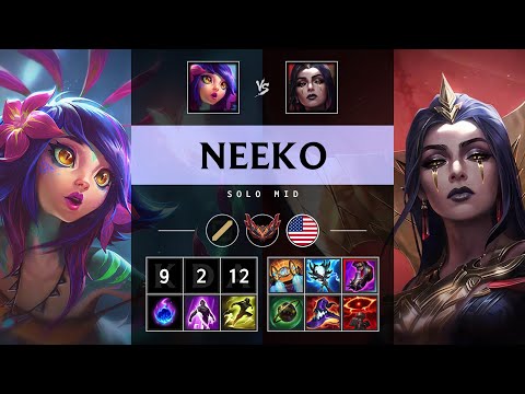 Neeko Mid vs LeBlanc - NA Grandmaster Patch 25.17