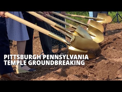 Pittsburgh Temple Groundbreaking - At a Glance
