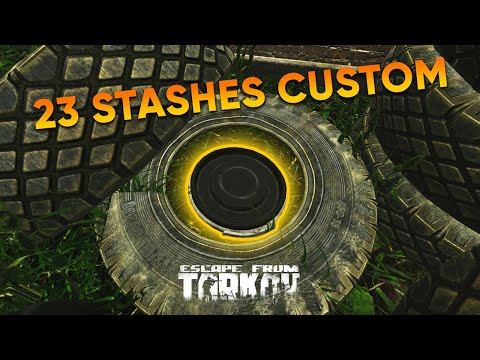 Todos os Stashes Escondidos da Custom (Hidden Stashes) - Escape From Tarkov