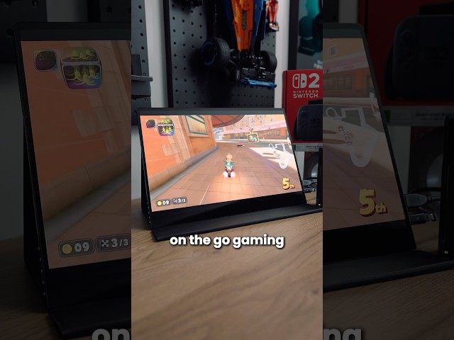 Vídeo relacionado con UPERFECT 2.5K 240Hz QLED Monitor Portátil, 16" 2560x1600 QHD 100% DCI-P3 400 Nits Portable Monitor for Laptop w/Stand & VESA, Adaptive Sync HDMI 2.1 Pantalla Externa para PC Phone Consola de Juegos