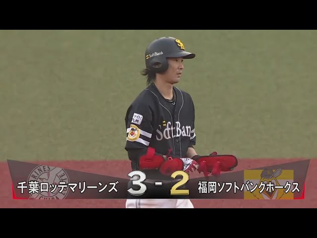 【6回表】ホークス・明石 流れを引き寄せる2点タイムリー2ベースヒット!! 2020/11/3 M-H