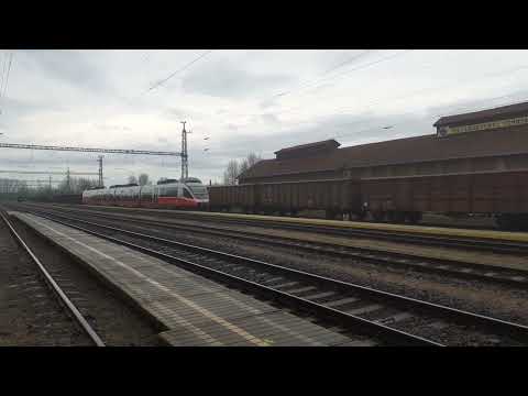 Fertőszentmiklós állomás. Egy ÖBB-s  Talent.