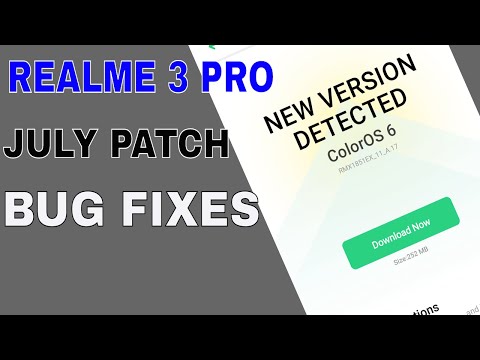 Realme 3 Pro Latest Update | July Security Patch And Many more Bug Fixes - Hindi Video
