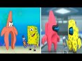 SpongeBob VS Among Us (invisible spray)