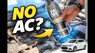 How to Add Freon (AC Refrigerant) to Your Vehicle | Quick & Easy DIY | Chevy Spark AC Problem