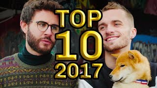 Kadr z teledysku Top 10 des jeux 2017 tekst piosenki Squeezie