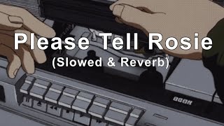 Alle Farben - Please Tell Rosie (s l o w e d  &amp;  r e v e r b)