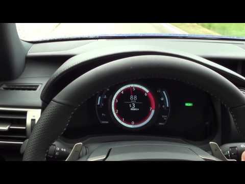 Lexus IS 300h. Modelo 2013. Instrumentación