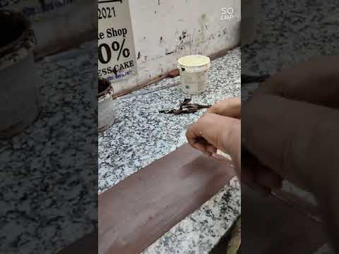 how to make chocolate garnish