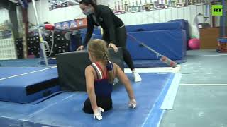 Disability is no obstacle | 8yo gymnast born without legs scores perfect 10