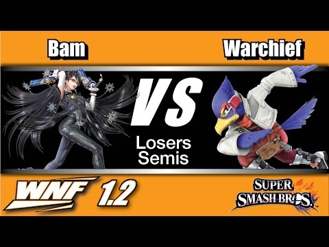 WNF 1.2 - 2GG | BAM (Bayonetta) Vs. 2GG | Warchief (Falco) Losers Semi - Smash Wii U